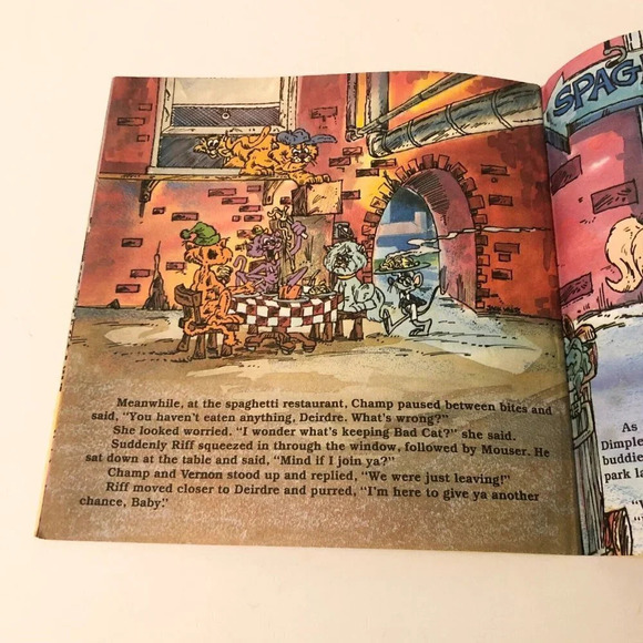 Vtg 1983 Bad Cat Movin In Book David Vincent Jack White - Picture 12 of 15